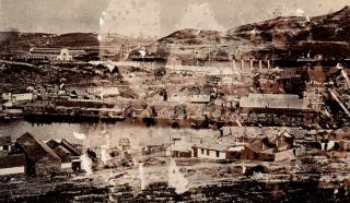 China Russian Japanese War 1904 destroyed Fort Port Arthur - 3x orig Photos 3