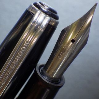 Jet Black Esterbrook Sj Lever Fountain Pen Renew 2550 Ef Nib Sac
