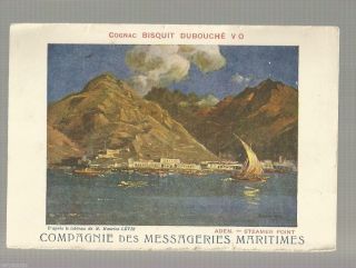 Old Postcard Compagnie Des Messageries Maritimes