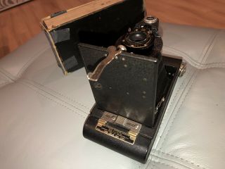 RARE Vintage Kodak No 2 Folding Cartridge Hawk - Eye Camera Hawkeye - LOOK - 5