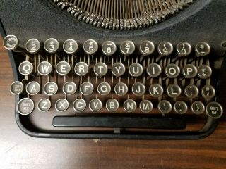 1920 - vintage Antique Underwood Portable Typewriter E1159924 2