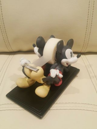 Disney Mickey Mouse Tape Dispenser Desk Office Accesory Classic Look 2