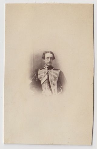 Military Cdv - Bedale,  Young Cavalry Officer