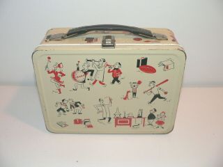 Vintage Junior High School Days Lunch Box American Thermos Products Vg