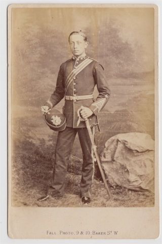 Military Cabinet - London,  Officer With Cloth Helmet - Dorsetshires?