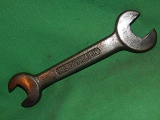 Antique,  Vintage,  Old Mccormick,  Implement,  6 - 1/4 " Open End Wrench 5/8 X 3/4