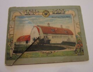 MOOSEHEART School Loyal Order of Moose Mini Souvenir Folder c 1910s - 22 views 2