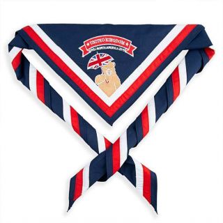 Uk Official Contingent Wsj Neckerchief For Use @ 24th 2019 World Scout Jamboree