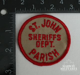 Early St.  John Parish Louisiana Sheriff 