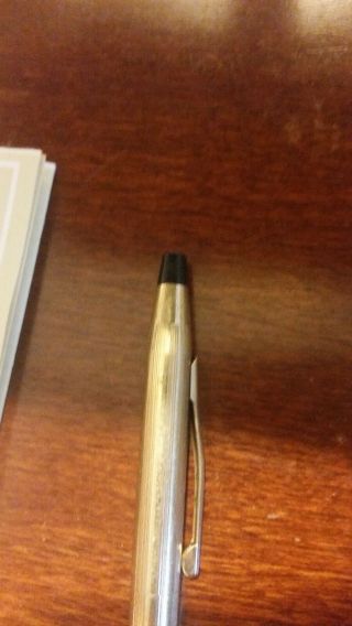 Vintage Cross Pen 14Kt Gold Filled Pen Set w/ Box & Paperwork plus one 12kt pen 5