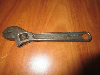 Vintage Crescent Tool Adjustable Crescent Wrench 6 " Jamestown,  Ny Usa Tool