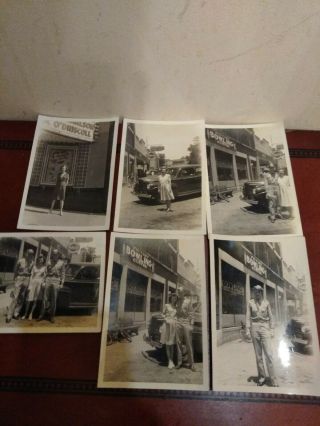 1944 Ww2 Soldiers Photos From Down Town Tyler Texas Extremely Rare