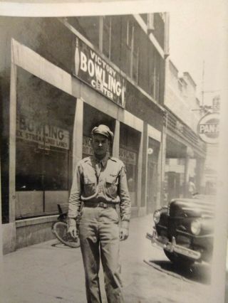 1944 WW2 Soldiers photos from Down Town Tyler Texas Extremely Rare 5