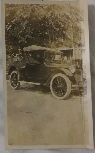 Rare Vintage Old 1916 Photo Of A Hupmobile Hupp Motor Car Company Automobile