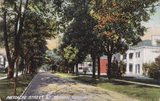 St.  Thomas,  Ontario,  Canada,  1900 - 1910´s; Metcalfe Street