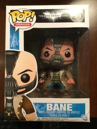 Funko Pop Bane The Dark Knight Rises 20 Vaulted W/soft Protector