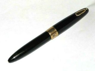 Vintage 1940`s Sheaffer White Dot Tuckaway Vacuum Fill Fountain Pen W/14k Nib