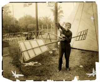 Boy Aeronaut Frank W.  Goodale At Palisades Park,  Photograph 1