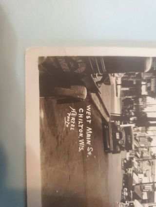 RPPC West Main Street Chilton Wisconsin 1935 Standard Oil Gas Station 3