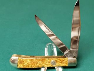 Nmt Bulldog Brand Hammer Forged 1995 Solingen Germany 2 - Blade Pocket Knife