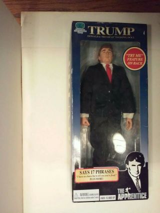 Donald J.  Trump 12 " Talking Doll The Apprentice - President Trump Doll.