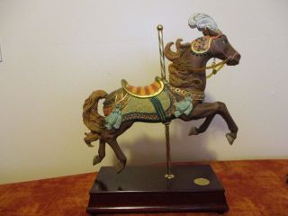 Limited Edition San Francisco Music Co.  Carousel Horse Sultan 