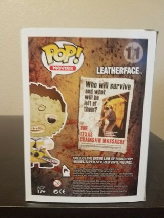Leather Face Funko POP 11 The Texas Chainsaw Massacre 3