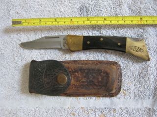 Vintage Case Xx Shark Tooth Folding Knife 97l Ss
