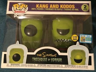 Funko Pop The Simpson’s Treehouse Of Horror Kodos And Kang Official Sticker