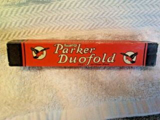 Vintage Parker Duofold Lucky Curve Fountain Pen Box,  Box Only
