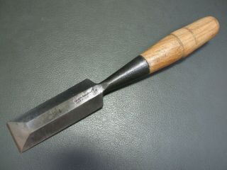 Bevel Edged Socketed Chisel 1 1/4 " Vintage Old Tool By W Marples & Sons