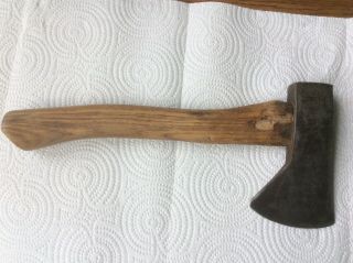 Vintage Norland Hatchet With Wear 11 Inches Long 5 1/2 Inch Head