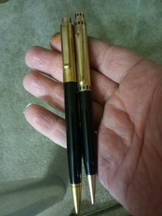2 Vintage Eversharp Pencils 14k Gold Filled Caps