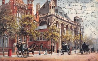 Vintage Raphael Tuck Oilette Postcard Posted 1906 City Of London School Scene