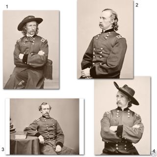 General George A Custer Photos 6 5x7s Or 2 8x10s Or 1.