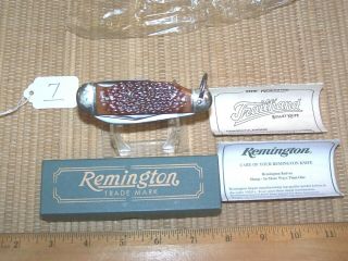VINTAGE REMINGTON R3843 1996 TRAILHAND BULLET KNIFE - W/PAPERWORK 2