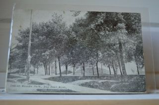 1911 Indian Mounds Park St Paul Minnesota Postcard