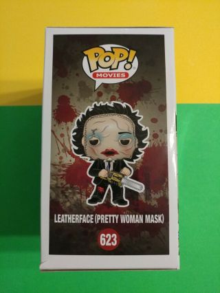 Funko POP The Texas Chainsaw Massacre Leatherface 623 Chase Exclusive 2