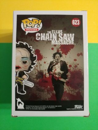 Funko POP The Texas Chainsaw Massacre Leatherface 623 Chase Exclusive 3