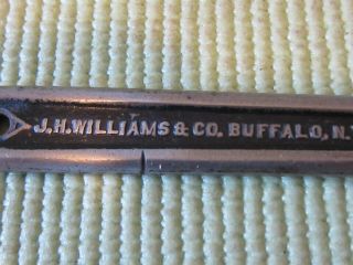 Vintage J.  H.  Williams Co.  3/4 to 2 