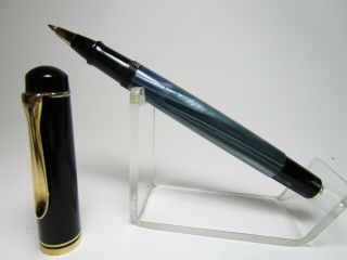 Pelikan R200 Rollerball Pen Blue Marbled