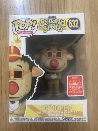 Funko Pop Sid & Marty Kroft ' s The Banana Splits 4 - Pack,  2018 SDCC Exclusive 6