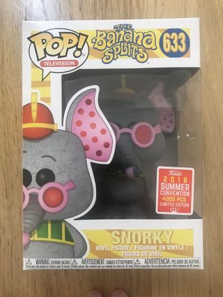 Funko Pop Sid & Marty Kroft ' s The Banana Splits 4 - Pack,  2018 SDCC Exclusive 8