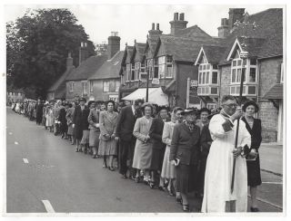 Midhurst Sussex Religious Procession - Vintage Photograph C1947 By Charles White