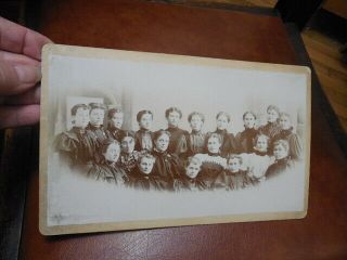 Rare Antique York College Medical School Class Photo 1897 Pa Female Doctor