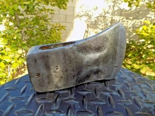 Vintage COUNCIL 4 - 1/2 Lbs Single Bit Axe Head With Phantom Bevels Made In USA 8