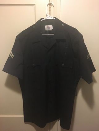 Obsolete Vintage Los Angeles California Police Officer Iii,  1 Lapd Uniform Shirt