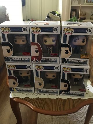 Riverdale Funko Pop Set Hot Topic Exclusive With Exclusive Jughead