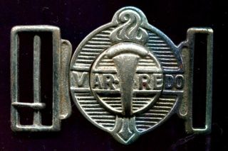 First Swedish Girl Scout Belt Buckle