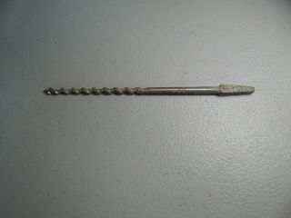 Vintage Stanley 1/4 " Auger Bit Brace Drill Bit No.  4 H - 1227